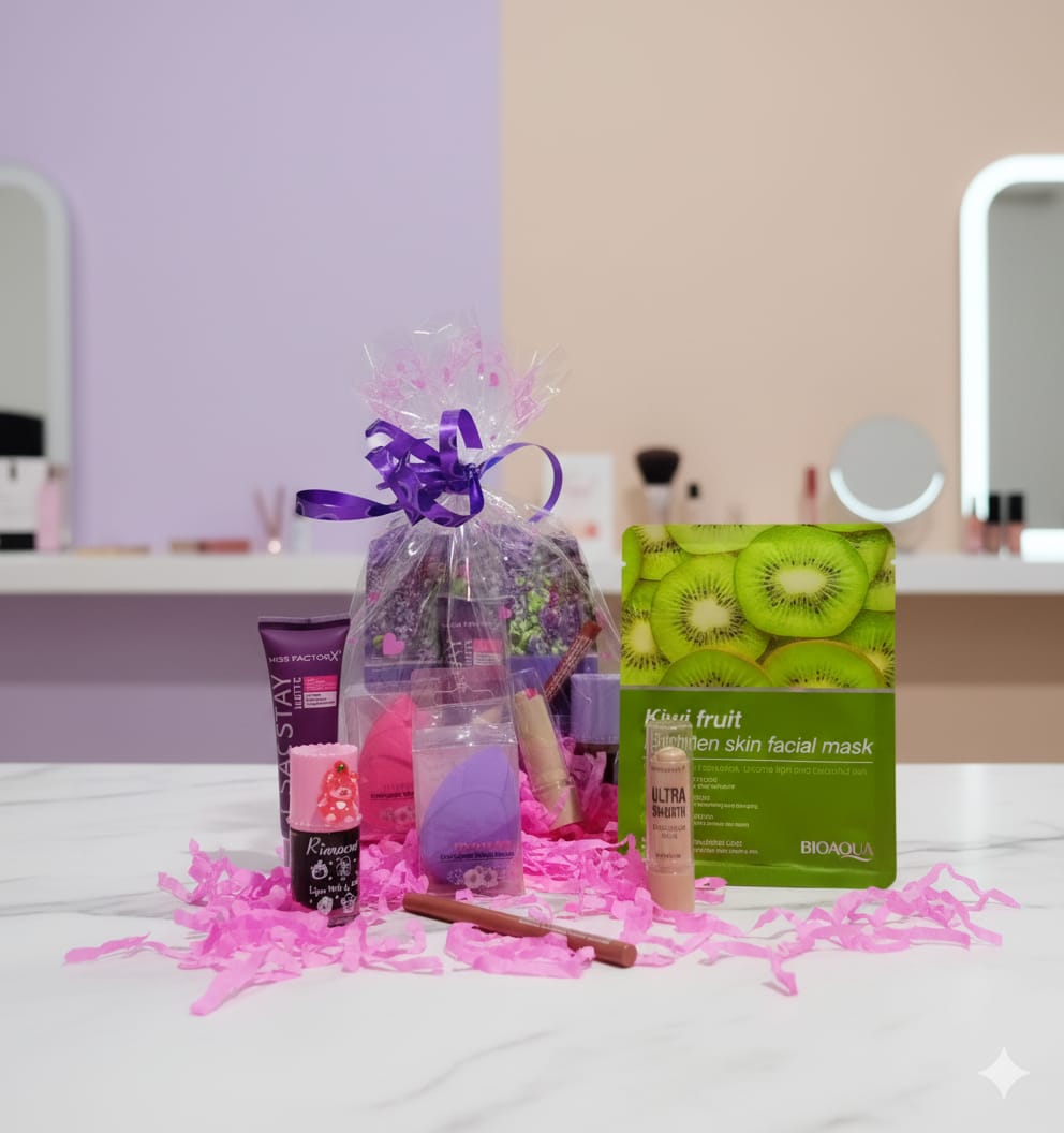 KIT DE BELLEZA Y CUIDADO FACIAL 7 PRODUC